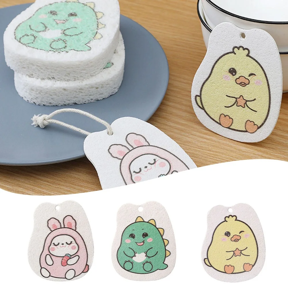 Compressed Wood Pulp Dishwashing Sponge Cartoon Dish Cloths Scouring Pads Dishwashing Rag Cleaning Cloth Kitchen Accessories
Compressed Wood Pulp Dishwashing Sponge Cartoon Dish Cloths Scouring Pads Dishwashing Rag Cleaning Cloth Kitchen Accessories