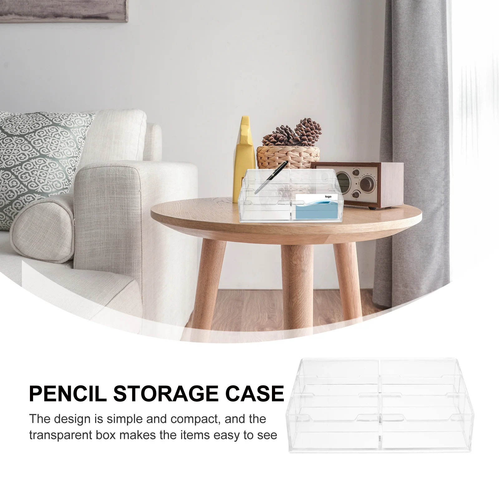 Acrylic Pen Holder Storage Box Clear Container Business Card Case Tea Bag Snack ganizer Desktop Multipurpose Transparent
Acrylic Pen Holder Storage Box Clear Container Business Card Case Tea Bag Snack ganizer Desktop Multipurpose Transparent