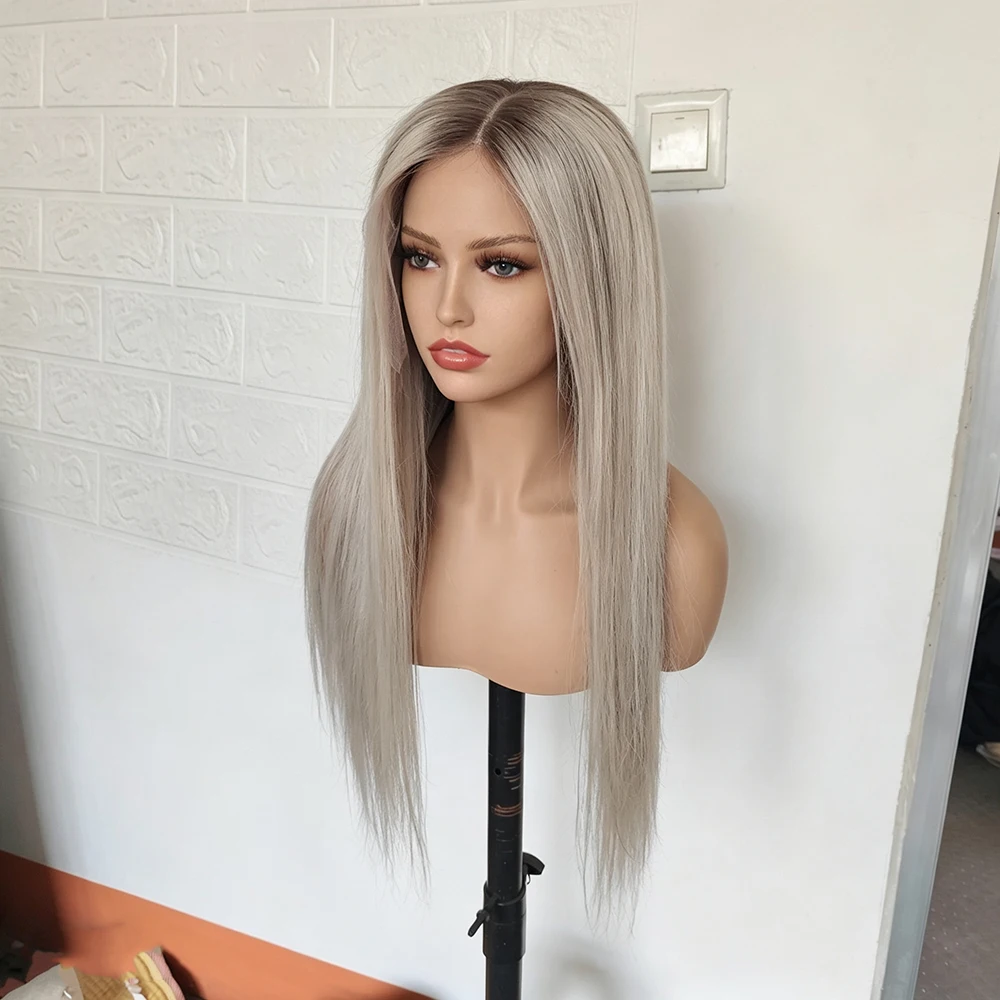 Luxury Dark Rooted Balayage Brown Blonde Highlight Human Hair Wig Straight Pre-Plucked Transparent Lace High Quality woman wigs
Luxury Dark Rooted Balayage Brown Blonde Highlight Human Hair Wig Straight Pre-Plucked Transparent Lace High Quality woman wigs