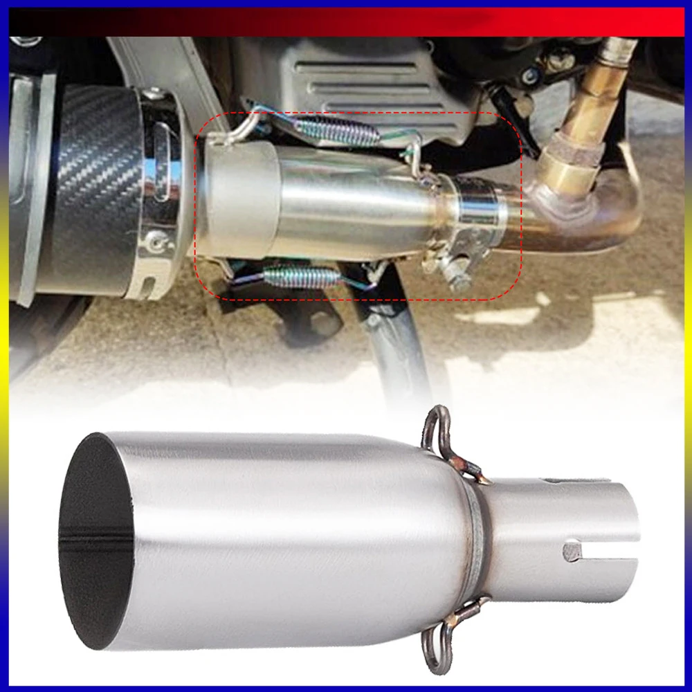 Non-destructive InstallMotorcycle Exhaust Pipe Modification Exhaust Middle Section 28-32-38-45mm Adapter 51mm Exhaust Section
Non-destructive InstallMotorcycle Exhaust Pipe Modification Exhaust Middle Section 28-32-38-45mm Adapter 51mm Exhaust Section