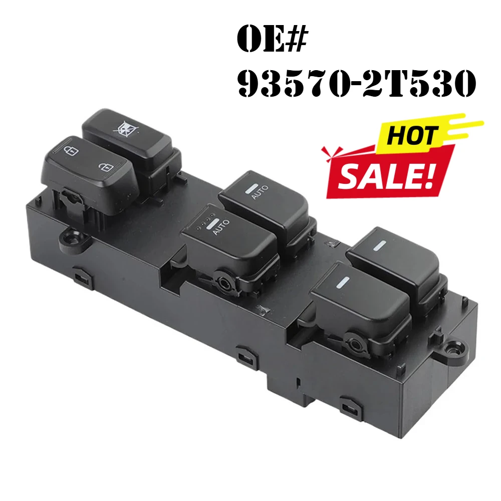 93570-2T530 For Kia Optima 5 2011 2012 2013 2014 2015 Electric Power Window Control Switch Glass Regulator Button 935702T530
93570-2T530 For Kia Optima 5 2011 2012 2013 2014 2015 Electric Power Window Control Switch Glass Regulator Button 935702T530