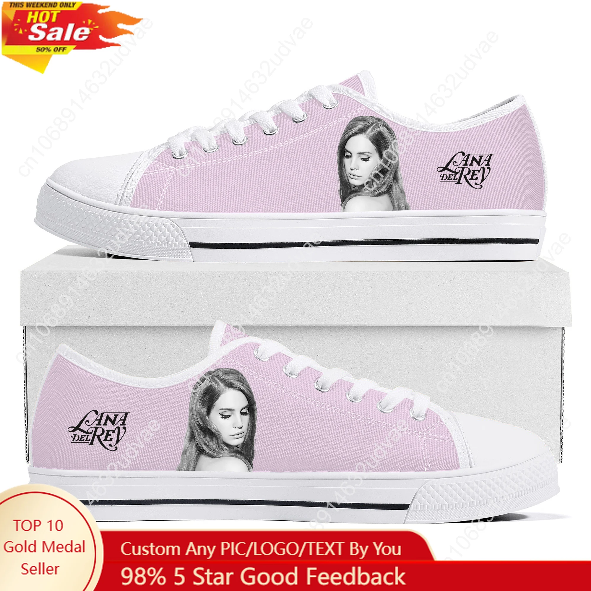 Lana Del Rey Singer Low Top Shoes Man Woman Teenager Canvas Casual Sneaker Durable Sneakers Couple Footwear Custom Shoe White
Lana Del Rey Singer Low Top Shoes Man Woman Teenager Canvas Casual Sneaker Durable Sneakers Couple Footwear Custom Shoe White
