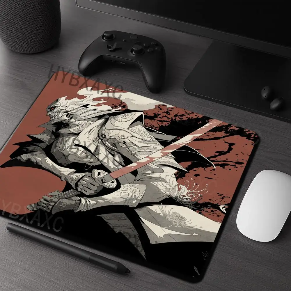 HYBXAXC Desk Mat Non Slip Small Mouse Pad Brown Black Samurai Warrior Portrait Art Design for Gaming Office Home Decor
HYBXAXC Desk Mat Non Slip Small Mouse Pad Brown Black Samurai Warrior Portrait Art Design for Gaming Office Home Decor