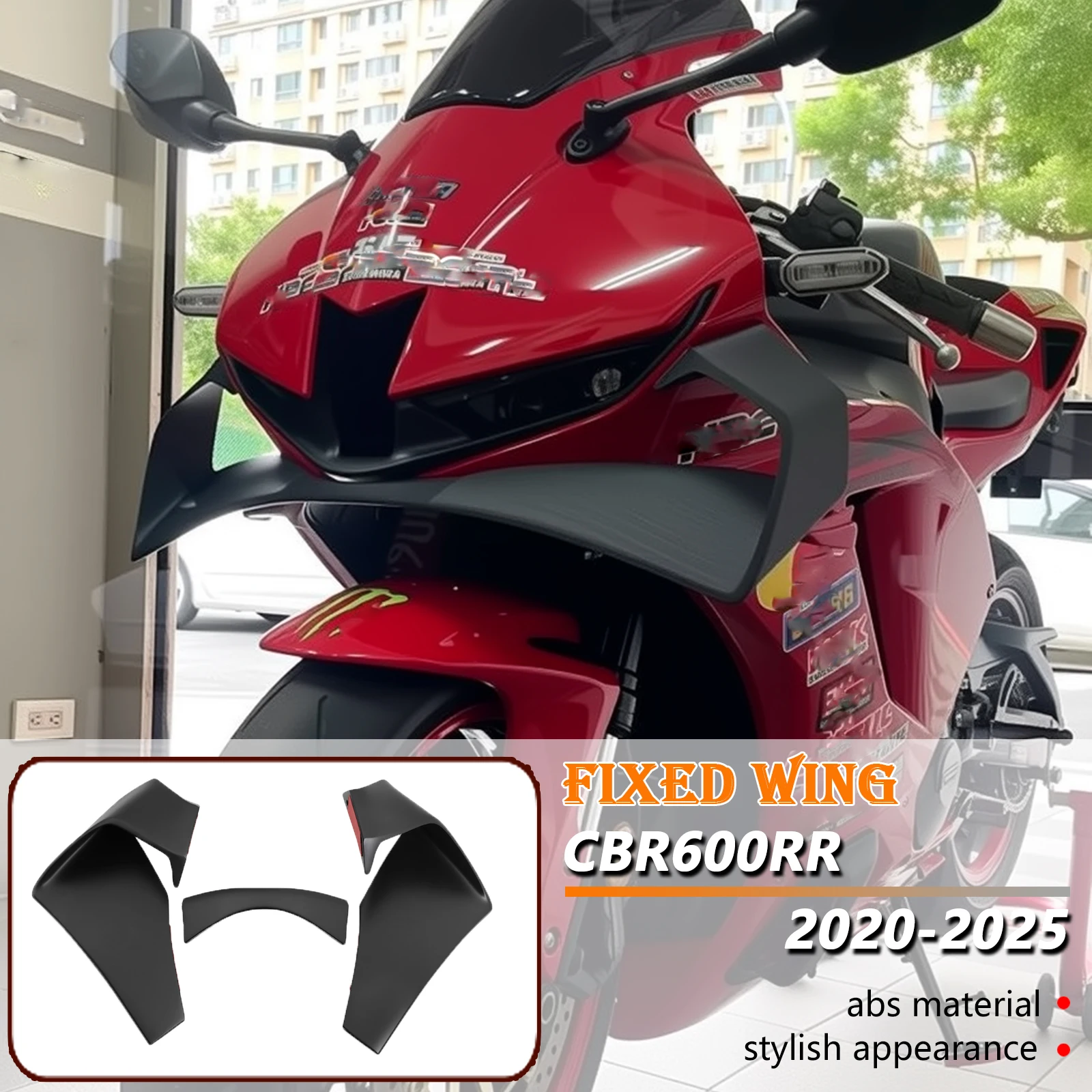 Для CBR600RR CBR 600RR 2020-2025 2024 2023, аксессуары для мотоциклов, комплект аэродинамического крыла, фиксированное крылышко, передний спойлер, фиксированное крыло
Для CBR600RR CBR 600RR 2020-2025 2024 2023, аксессуары для мотоциклов, комплект аэродинамического крыла, фиксированное крылышко, передний спойлер, фиксированное крыло