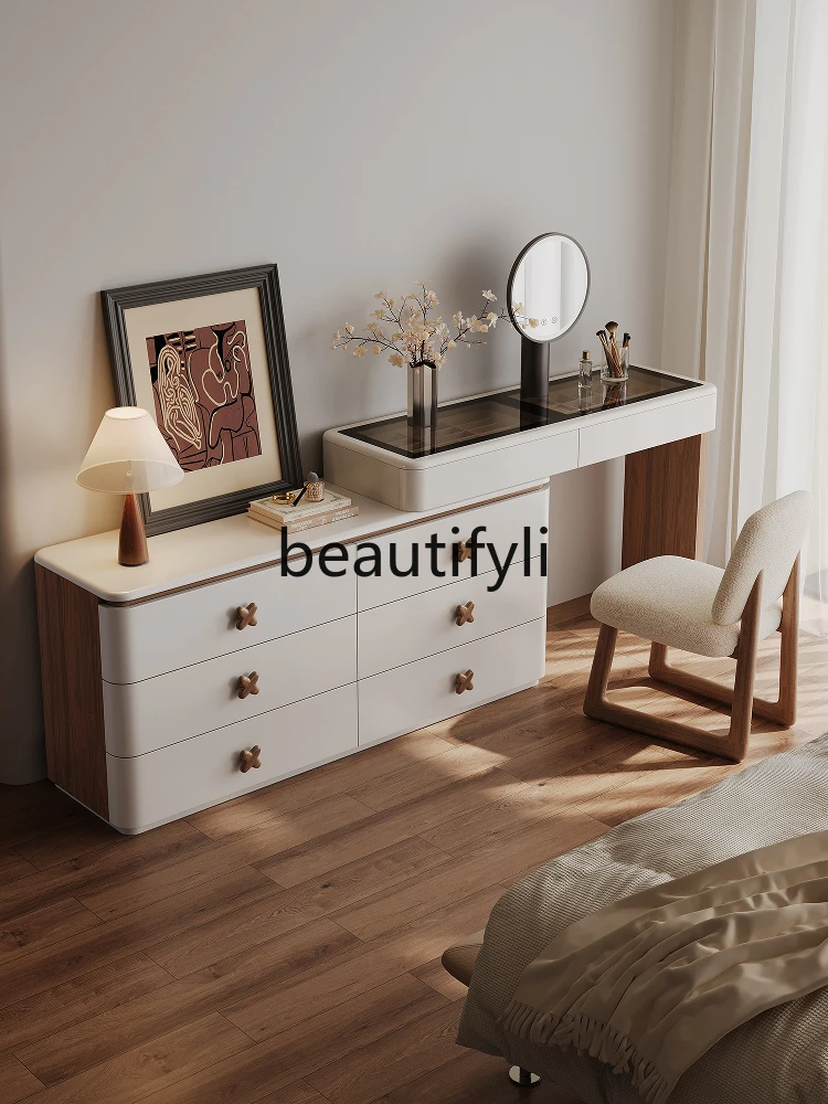Light luxury dresser, simple small apartment dresser, chest cabinet integrated retractable bedside locker
Light luxury dresser, simple small apartment dresser, chest cabinet integrated retractable bedside locker