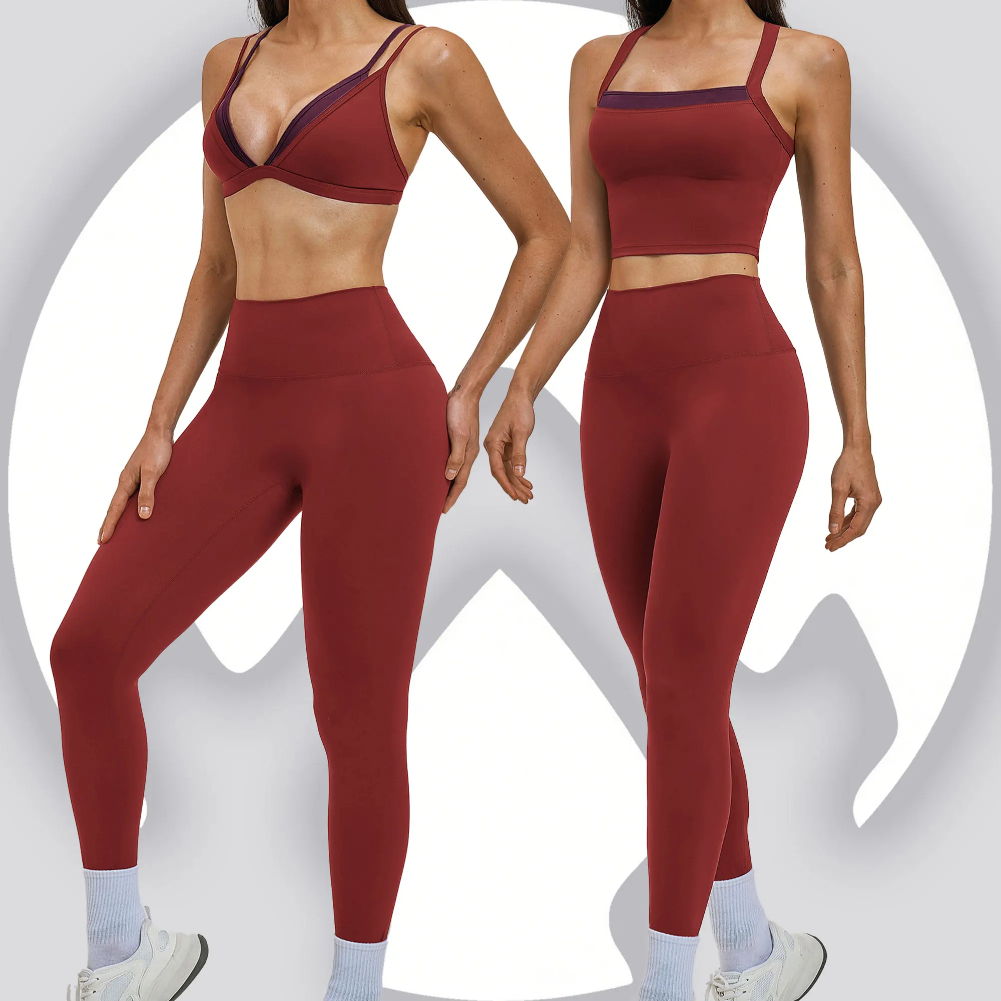 Bare Feel Yoga Shorts Set with Thin Spaghetti Straps, Casual Active Outfit for Running, Jogging and Fitness Workout for Women
Bare Feel Yoga Shorts Set with Thin Spaghetti Straps, Casual Active Outfit for Running, Jogging and Fitness Workout for Women