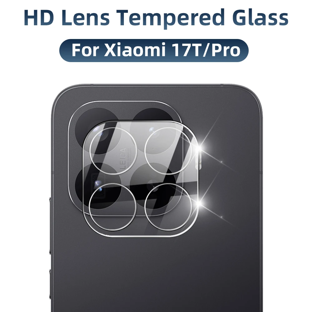9H Tempered Glass for Xiaomi 17T / 17T Pro HD Back Camera Lens Anti-Scratch& Anti-fingerprint Protector Film Accessories
9H Tempered Glass for Xiaomi 17T / 17T Pro HD Back Camera Lens Anti-Scratch& Anti-fingerprint Protector Film Accessories