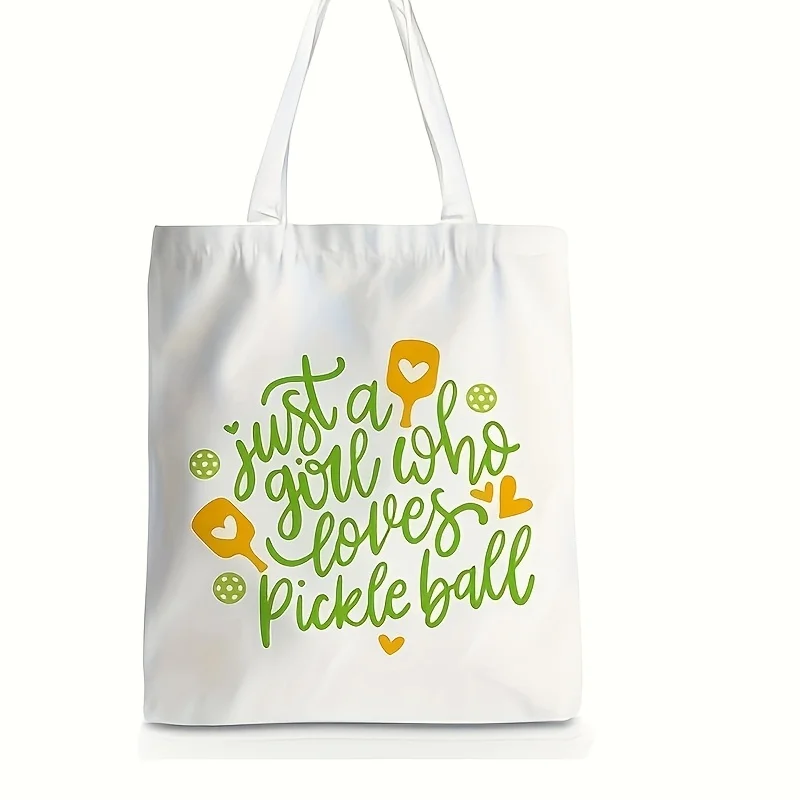 1pc Accessories Canvasbag Gifts for Pickleball Lovers Shopping Bags for Camping Picnic Beach Fashionable Shopping Bags
1pc Accessories Canvasbag Gifts for Pickleball Lovers Shopping Bags for Camping Picnic Beach Fashionable Shopping Bags