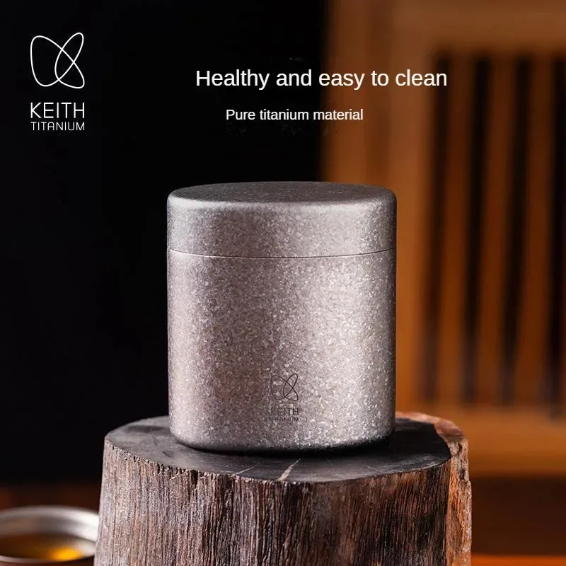 Keith Titanium Multifunctional Tea Canister Coffee Bean Storage Tank Tea Storage Lightweight Portable Outdoor or Home Use Ti3955
Keith Titanium Multifunctional Tea Canister Coffee Bean Storage Tank Tea Storage Lightweight Portable Outdoor or Home Use Ti3955