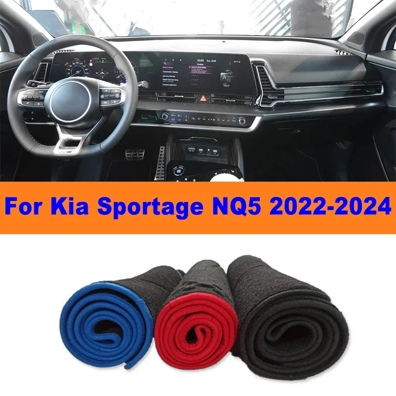 Anti-Glare Dashboard Cover Dash Mat Non-Slip Sun Shade Pad Interior Protector For Kia Sportage NQ5 2022-2024 Car Accessories
Anti-Glare Dashboard Cover Dash Mat Non-Slip Sun Shade Pad Interior Protector For Kia Sportage NQ5 2022-2024 Car Accessories