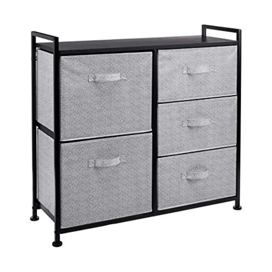 Closet Organizer with 5-Fabric Storage Drawers for Bedroom Living Room
Closet Organizer with 5-Fabric Storage Drawers for Bedroom Living Room
