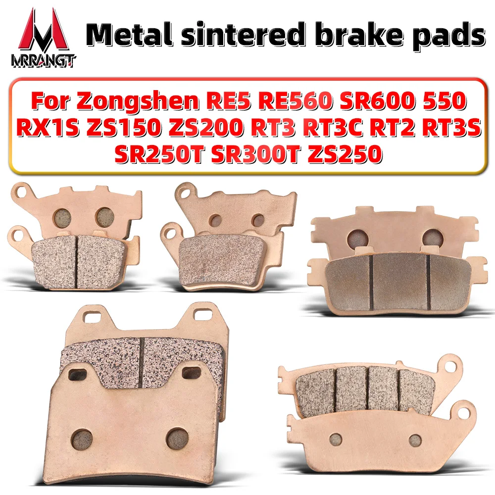 MRRANGT Motorcycle Metal Sintered Brake Pads Front Rear Set fit for Zongshen Cyclone RE5 RE560 SR600 RX1S RT3 RT2 SR250T SR300T
MRRANGT Motorcycle Metal Sintered Brake Pads Front Rear Set fit for Zongshen Cyclone RE5 RE560 SR600 RX1S RT3 RT2 SR250T SR300T