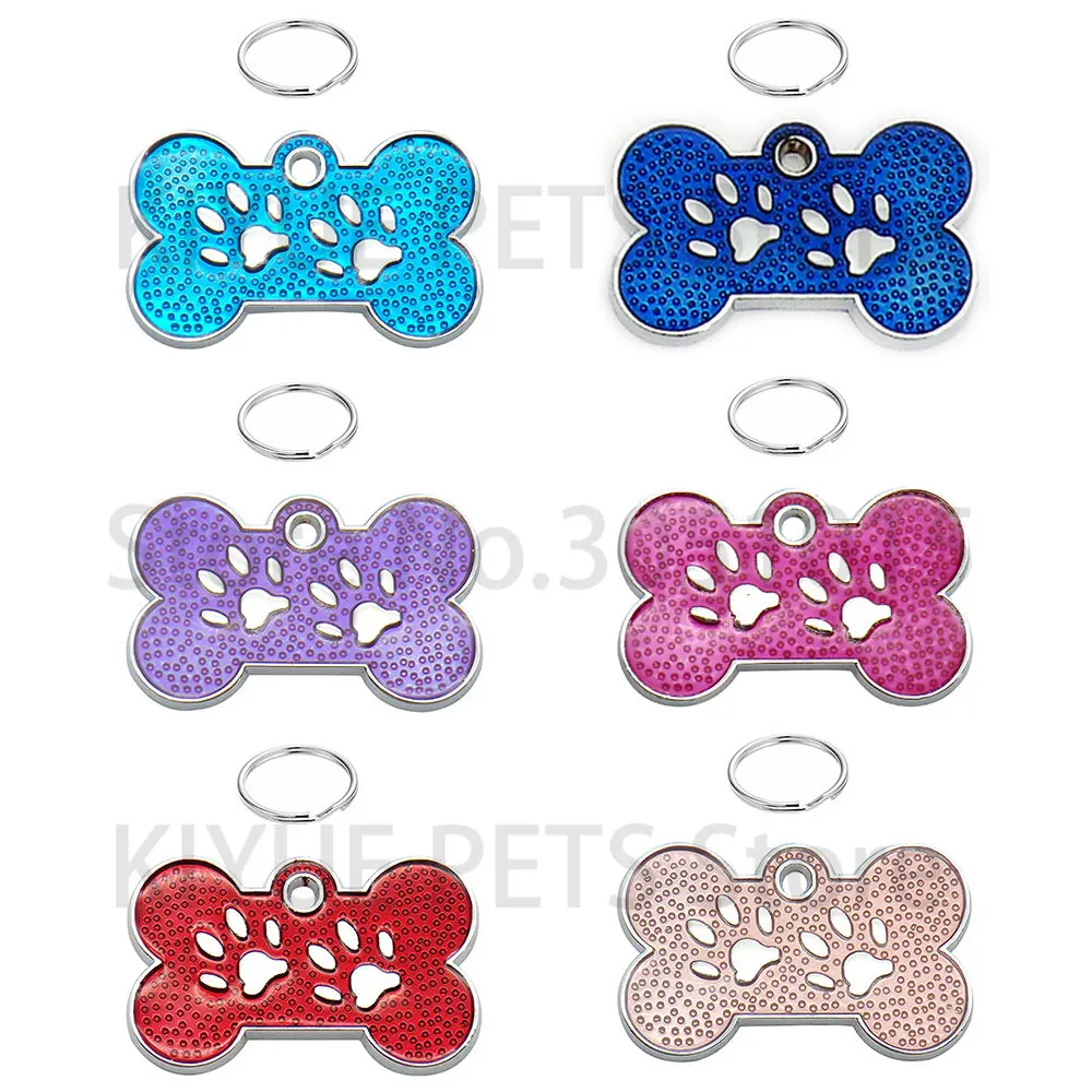 Оптовая продажа: 100 шт. бирок-идентификаторов для собак в форме косточки, брелок-подвеска из сплава, персонализированный кулон для кошачьего ошейника, с возможностью лазерной гравировки
Оптовая продажа: 100 шт. бирок-идентификаторов для собак в форме косточки, брелок-подвеска из сплава, персонализированный кулон для кошачьего ошейника, с возможностью лазерной гравировки