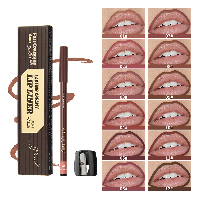 QIBEST 12 Colors Matte Lipliner Pencil Waterproof Plumping Stain Lipstick Natural Lip Liner Outline Lips Contour Pen Cosmetics
QIBEST 12 Colors Matte Lipliner Pencil Waterproof Plumping Stain Lipstick Natural Lip Liner Outline Lips Contour Pen Cosmetics