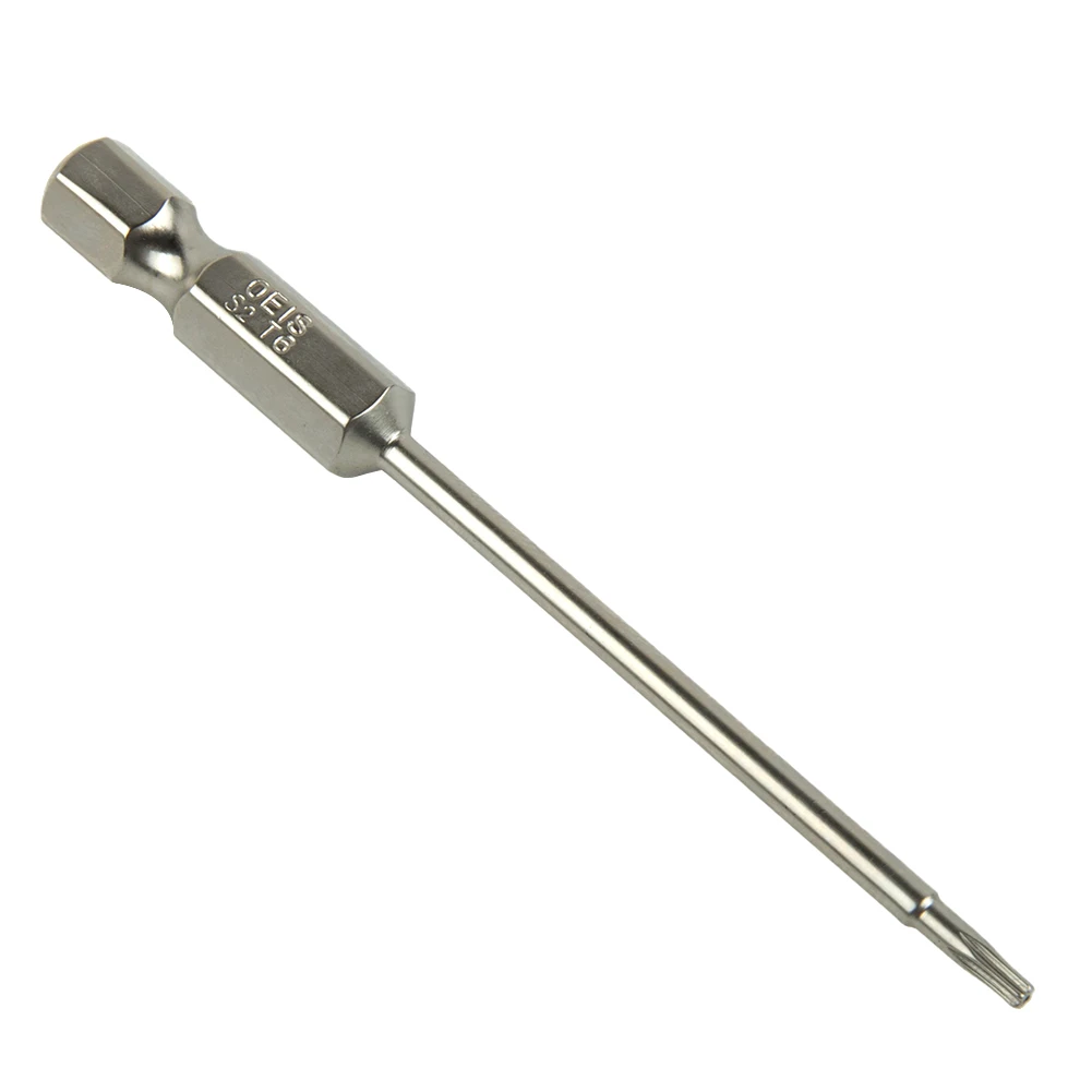 1Pc Torx Screwdriver Bit Set Long Magnetic Torx Electric Screwdriver Bits/T7/T8/T9/T10/T15/T20/T25/T27/T30/T40 75mm
1Pc Torx Screwdriver Bit Set Long Magnetic Torx Electric Screwdriver Bits/T7/T8/T9/T10/T15/T20/T25/T27/T30/T40 75mm