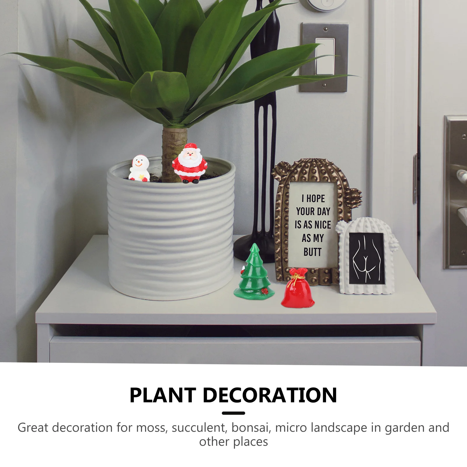 23Pcs Christmas Resin Ornament Set Miniature Landscape Decor for Micro Garden Plant Moss Bonsai Resin Plant Decor Snowman Train
23Pcs Christmas Resin Ornament Set Miniature Landscape Decor for Micro Garden Plant Moss Bonsai Resin Plant Decor Snowman Train