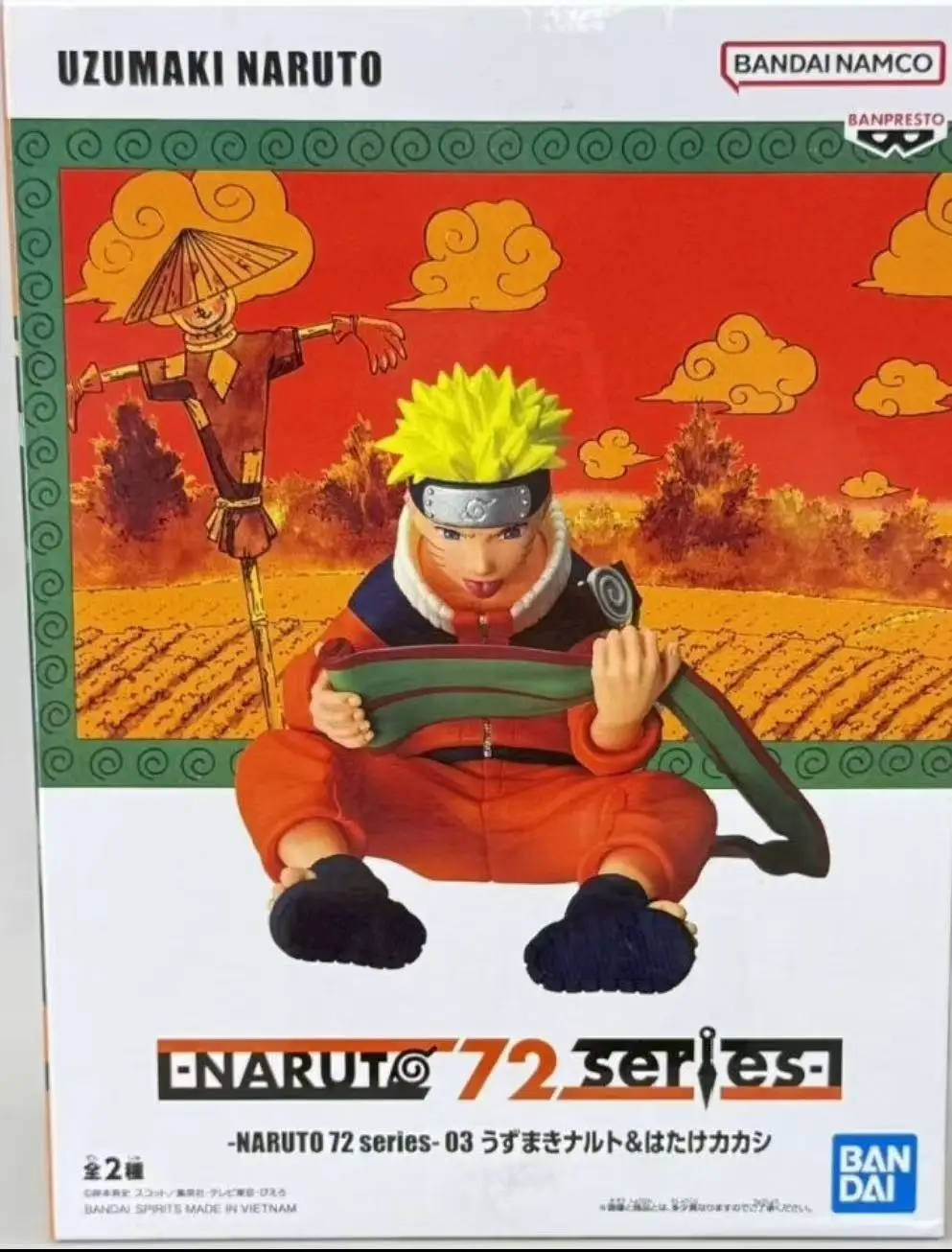 BANDAI BANPRESTO NARUTO 72 Series NARUTO Hatake Kakashi / Naruto Uzumaki PVC Animation Handbook
BANDAI BANPRESTO NARUTO 72 Series NARUTO Hatake Kakashi / Naruto Uzumaki PVC Animation Handbook
