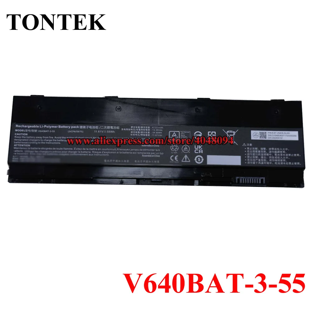 New V640BAT-3-55 V640BAT-2-37 Battery For Hasee Laptop For Clevo Laptop 37Wh 55Wh
New V640BAT-3-55 V640BAT-2-37 Battery For Hasee Laptop For Clevo Laptop 37Wh 55Wh