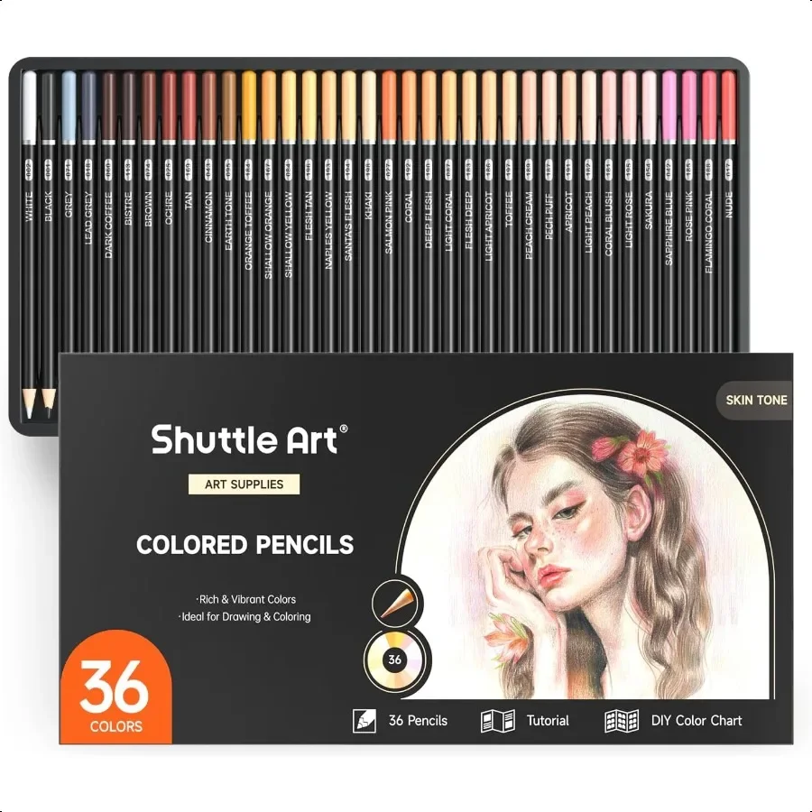 36 Skin Tone Colored Pencils Colored Pencils for Adult Coloring Soft Core Color Pencil for s Beginners Drawing Coloring Sketchi
36 Skin Tone Colored Pencils Colored Pencils for Adult Coloring Soft Core Color Pencil for s Beginners Drawing Coloring Sketchi