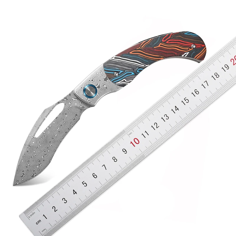Sitivien ST270 Folding Knife M390/Damascus Steel Blade Titanium Carbon/G10 Fiber Handle Knife with Pocket Clip for Collect
Sitivien ST270 Folding Knife M390/Damascus Steel Blade Titanium Carbon/G10 Fiber Handle Knife with Pocket Clip for Collect