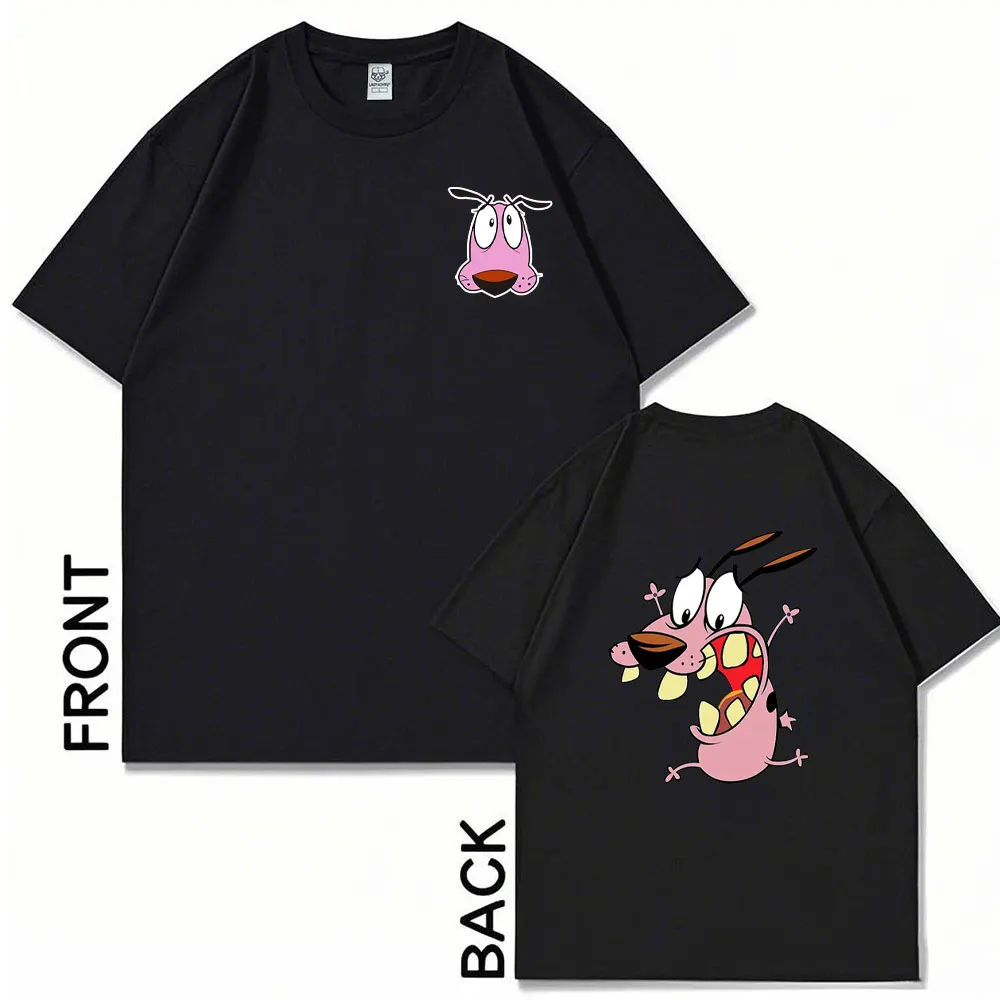 Courage The Cowardly Dog Welcome Printed Summer Luxury Brand Cotton Men's and Women's T-shirt Short Sleeves Graphic T Shirts
Courage The Cowardly Dog Welcome Printed Summer Luxury Brand Cotton Men's and Women's T-shirt Short Sleeves Graphic T Shirts