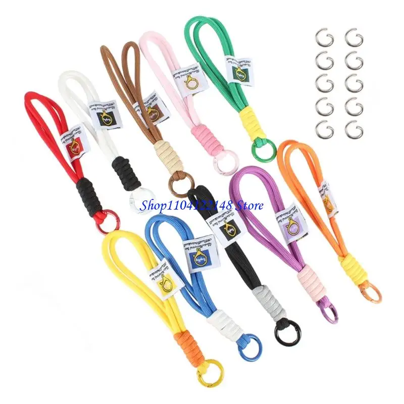 P9FA 10PCS Красочные веревки для клавиатуры Короткие запястья ремни с Keyring для рюкзака.
P9FA 10PCS Красочные веревки для клавиатуры Короткие запястья ремни с Keyring для рюкзака.