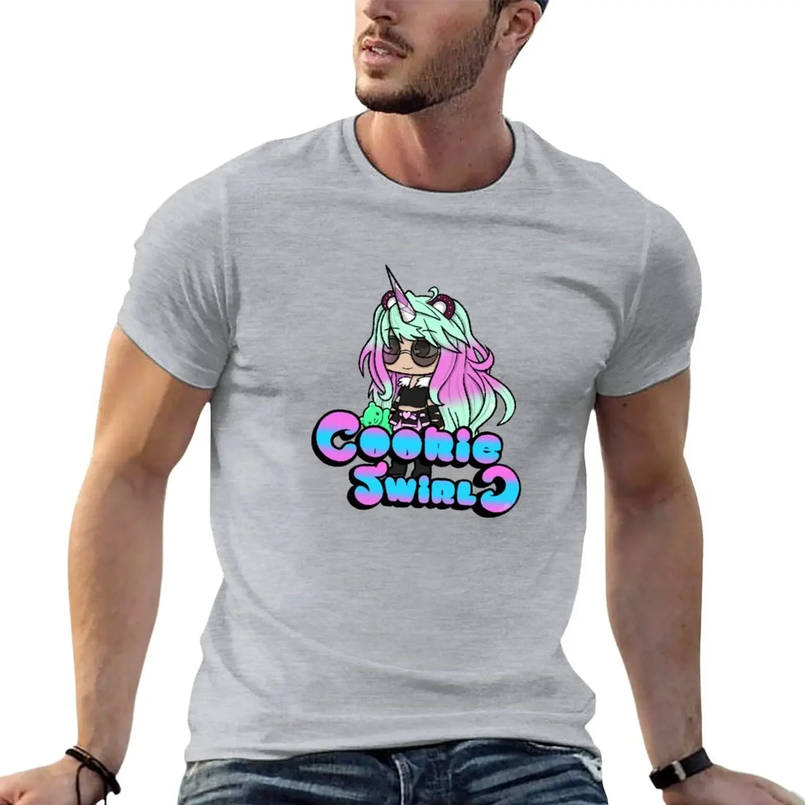Gacha Cookie Girl T-Shirt Short sleeve tee hippie clothes Men's t-shirts
Gacha Cookie Girl T-Shirt Short sleeve tee hippie clothes Men's t-shirts