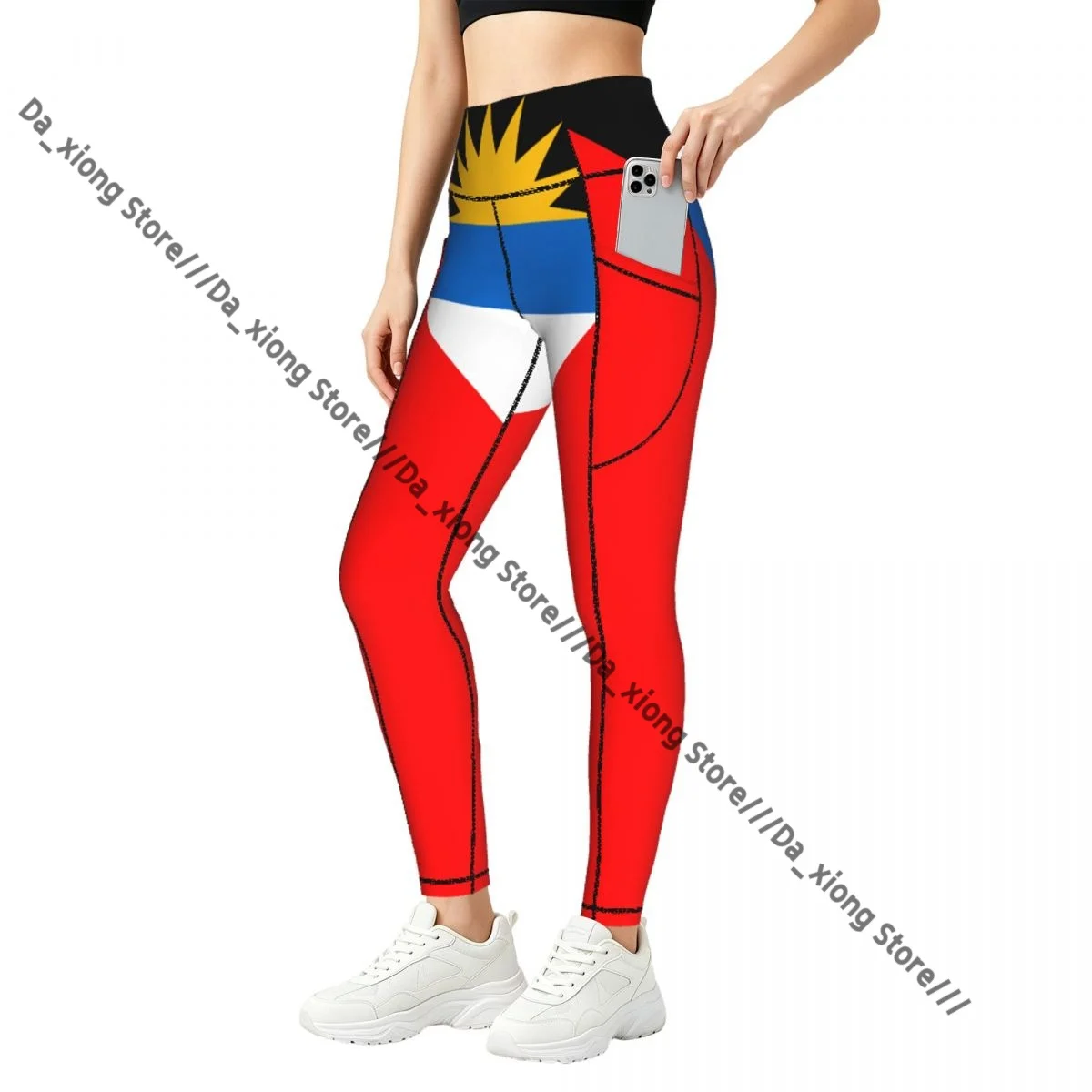 Casual Ladies Yoga Leggings Antiguan Flag High Waist Outdoor Jogging Pants
Casual Ladies Yoga Leggings Antiguan Flag High Waist Outdoor Jogging Pants