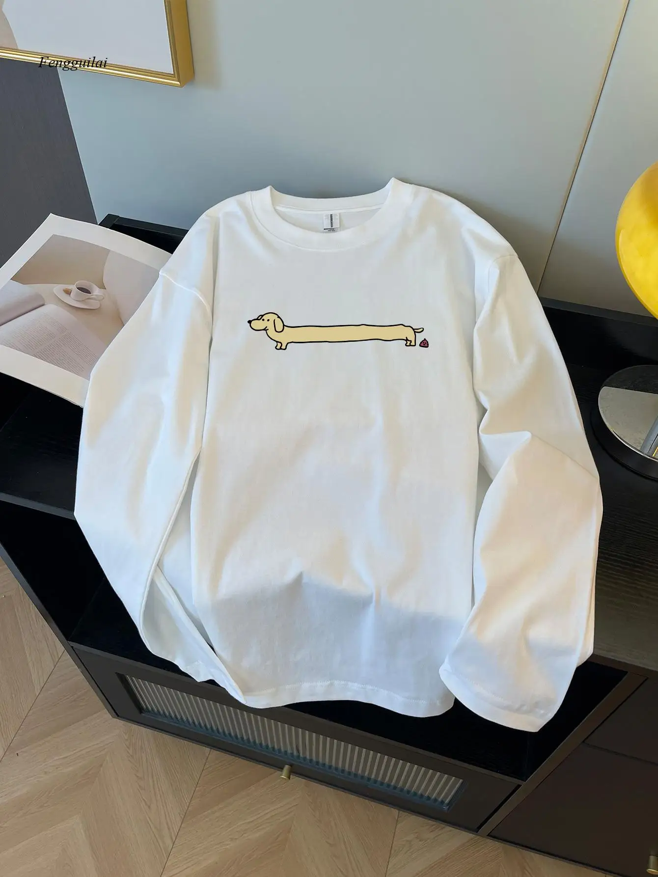 Funny Graphic Long Sleeve T-Shirt - Olive Green Casual Everyday Shirt, Machine Washable Fall/Winter Top
Funny Graphic Long Sleeve T-Shirt - Olive Green Casual Everyday Shirt, Machine Washable Fall/Winter Top