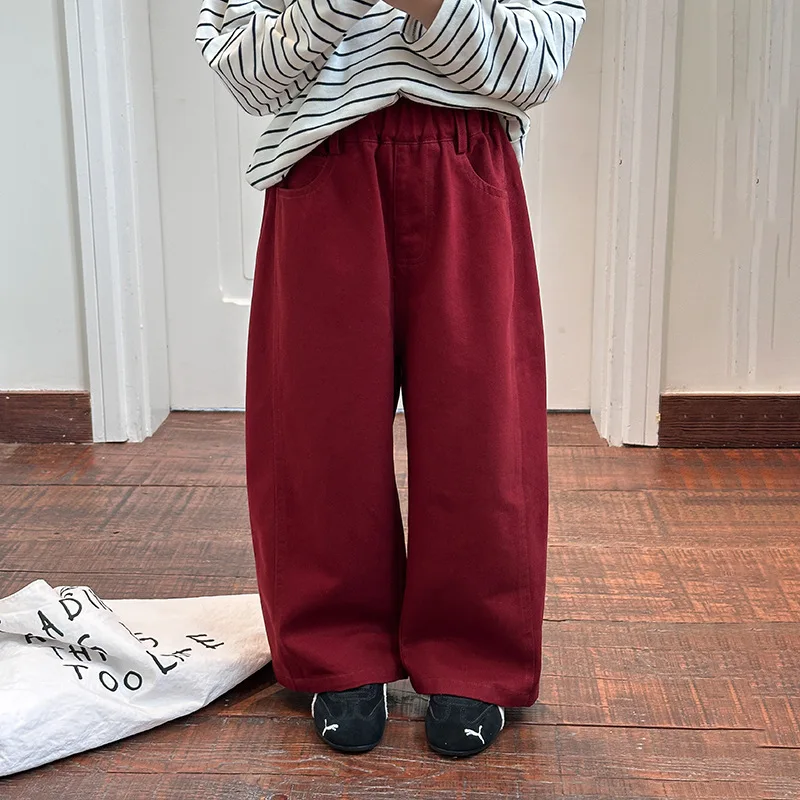 Children Casual Pants for Boys and Girls Korean Autumn Comfortable Cotton Long Pants 2025 Autumn New Pants
Children Casual Pants for Boys and Girls Korean Autumn Comfortable Cotton Long Pants 2025 Autumn New Pants