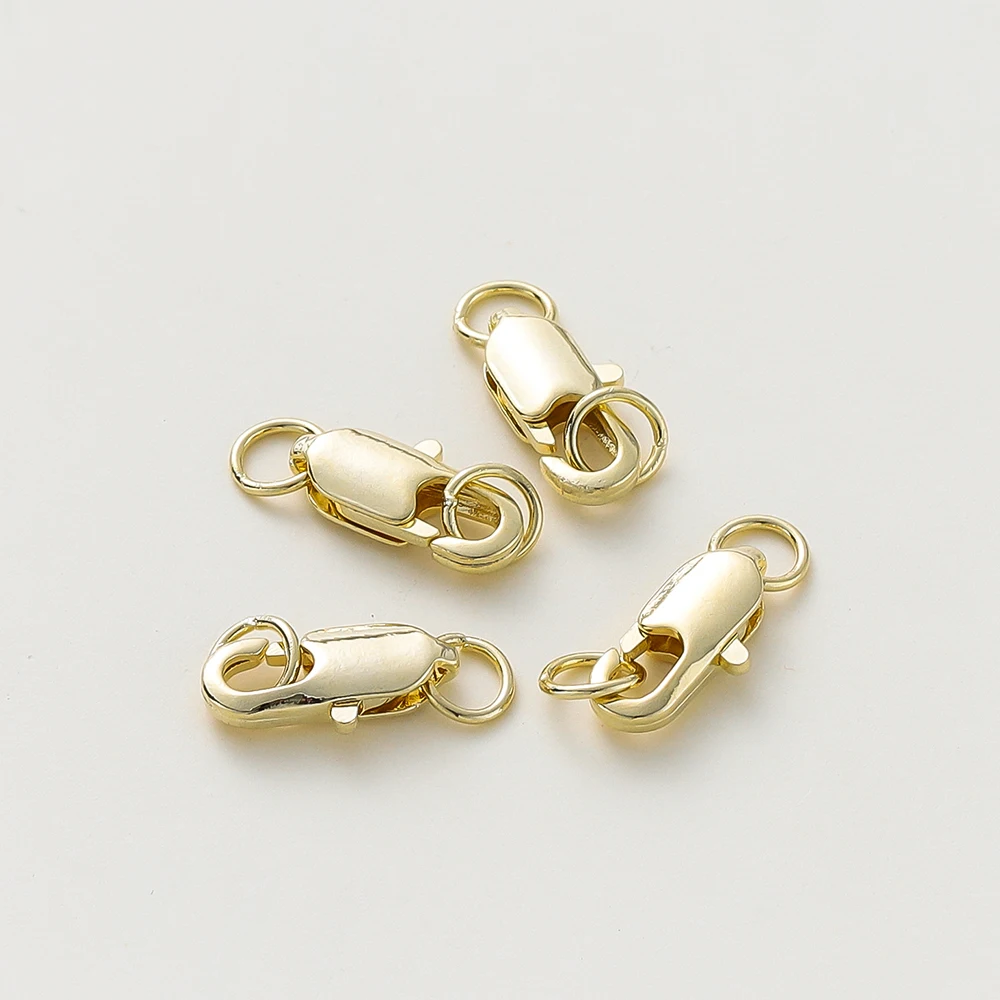 1 шт., 14 К/18 К, застежка-лобстер, позолоченная латунь, сделай сам, открытые кольца для прыжков, ручная работа, карабин, золотая рыбка, хвост, пряжка, браслет, изготовление ювелирных изделий
1 шт., 14 К/18 К, застежка-лобстер, позолоченная латунь, сделай сам, открытые кольца для прыжков, ручная работа, карабин, золотая рыбка, хвост, пряжка, браслет, изготовление ювелирных изделий