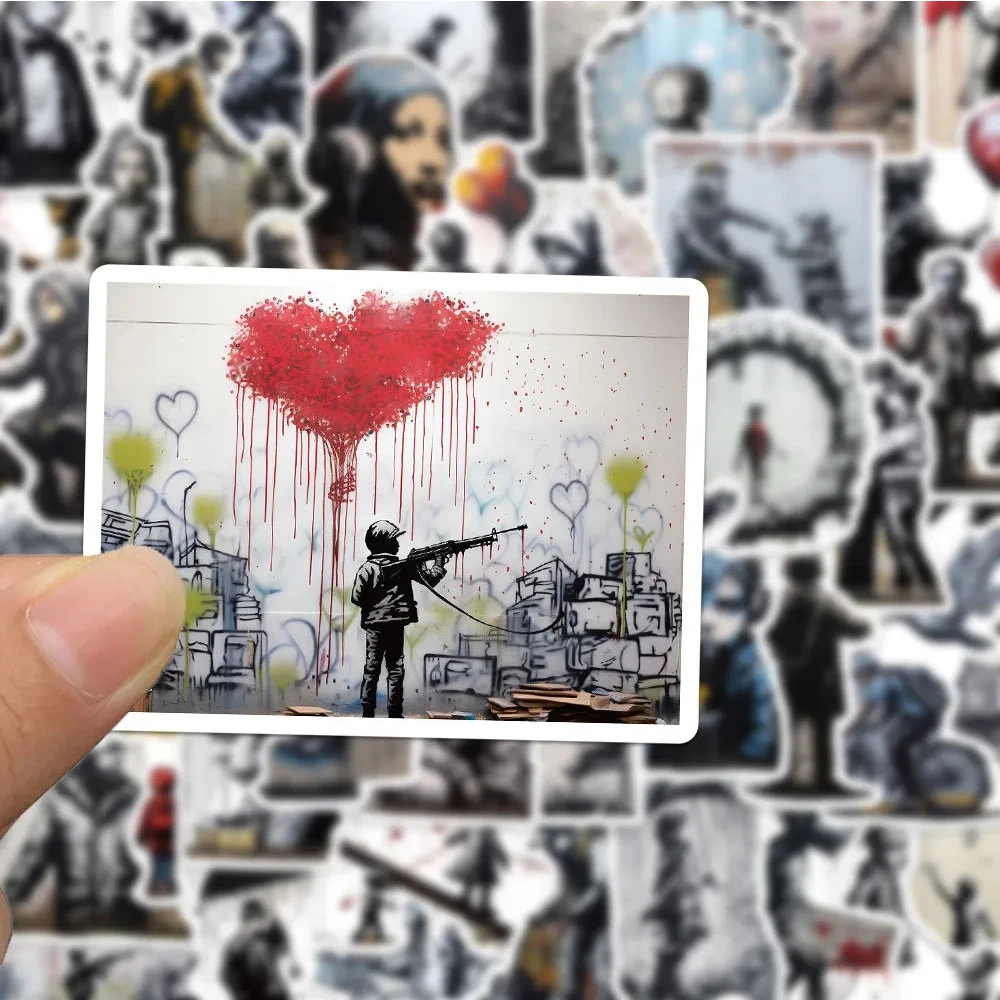 10/30/50Pcs Retro Banksy Abstract Art Style Stickers Aesthetic Decals DIY Laptop Phone Stationery Waterproof Cartoon Sticker Toy
10/30/50Pcs Retro Banksy Abstract Art Style Stickers Aesthetic Decals DIY Laptop Phone Stationery Waterproof Cartoon Sticker Toy