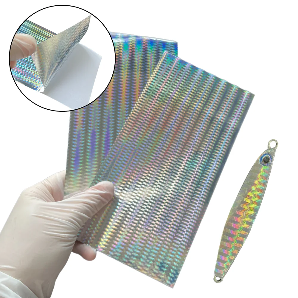 Self-adhesive Laser Stickers for Hard Lures Soft Bait Accessories Sticky Sticker Fishing Lure Pesca Artificial DIY Foil Paper
Self-adhesive Laser Stickers for Hard Lures Soft Bait Accessories Sticky Sticker Fishing Lure Pesca Artificial DIY Foil Paper