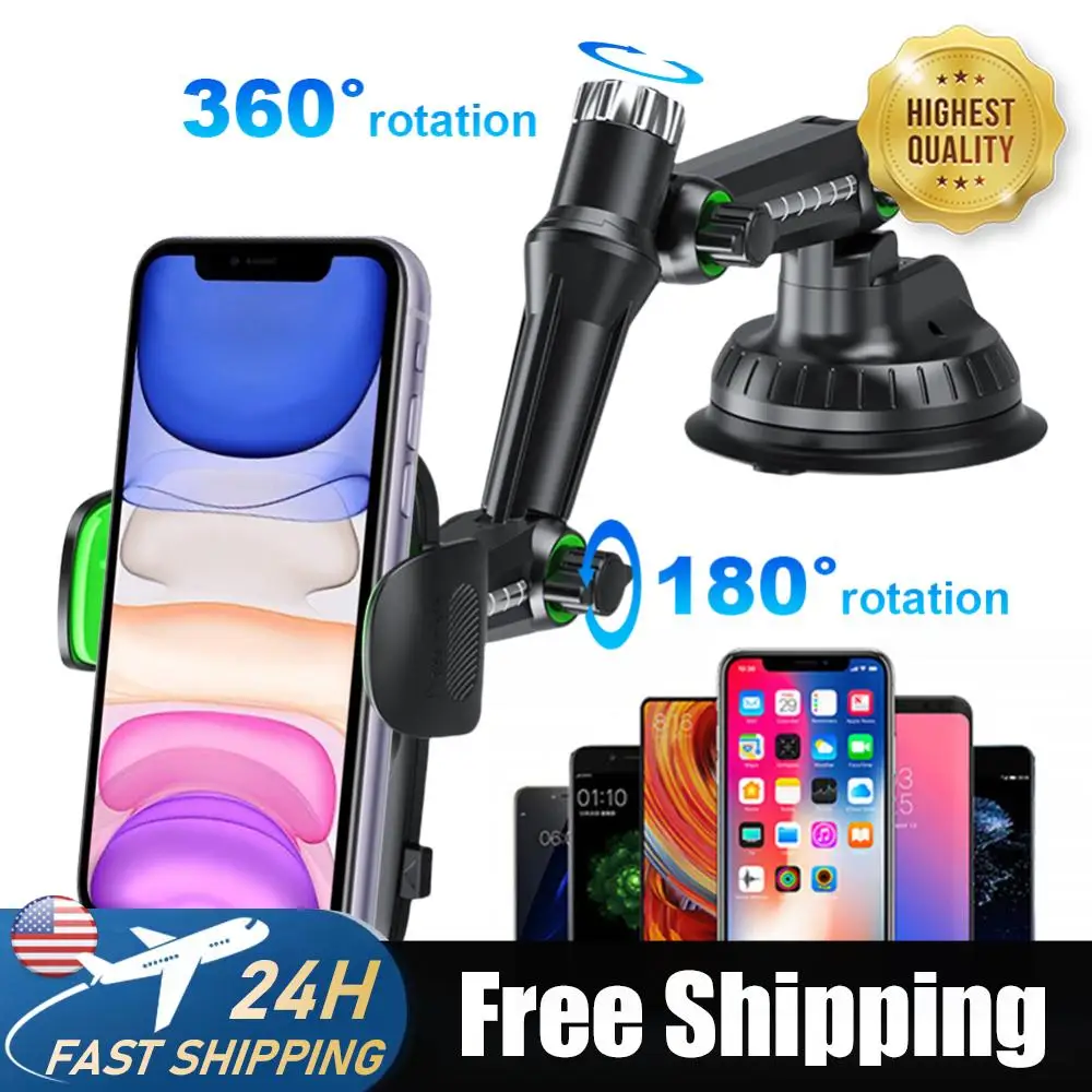 Air Vent Phone Mount Flexible Long Arm 360 Degree Rotating Dashboard Mobile Cell Support with Suction Cup Air Outlet Phone Stand
Air Vent Phone Mount Flexible Long Arm 360 Degree Rotating Dashboard Mobile Cell Support with Suction Cup Air Outlet Phone Stand
