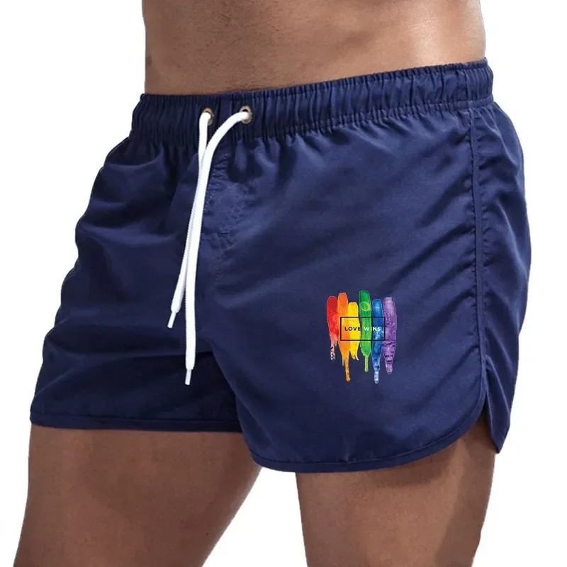 New men's swimming and fitness shorts, casual beach board shorts, swimming trunks, men's running and surfing shorts
New men's swimming and fitness shorts, casual beach board shorts, swimming trunks, men's running and surfing shorts