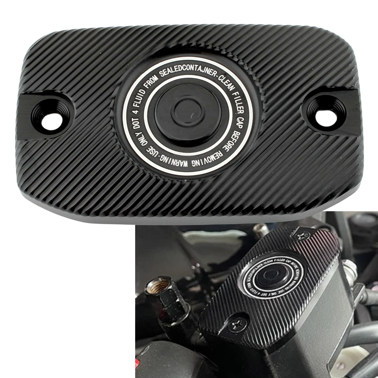 Motorcycle Front Brake Master Cylinder Cover Oil Cup oiler Cap Chrome / Black For Harley Davidson X350 2023 X 350
Motorcycle Front Brake Master Cylinder Cover Oil Cup oiler Cap Chrome / Black For Harley Davidson X350 2023 X 350