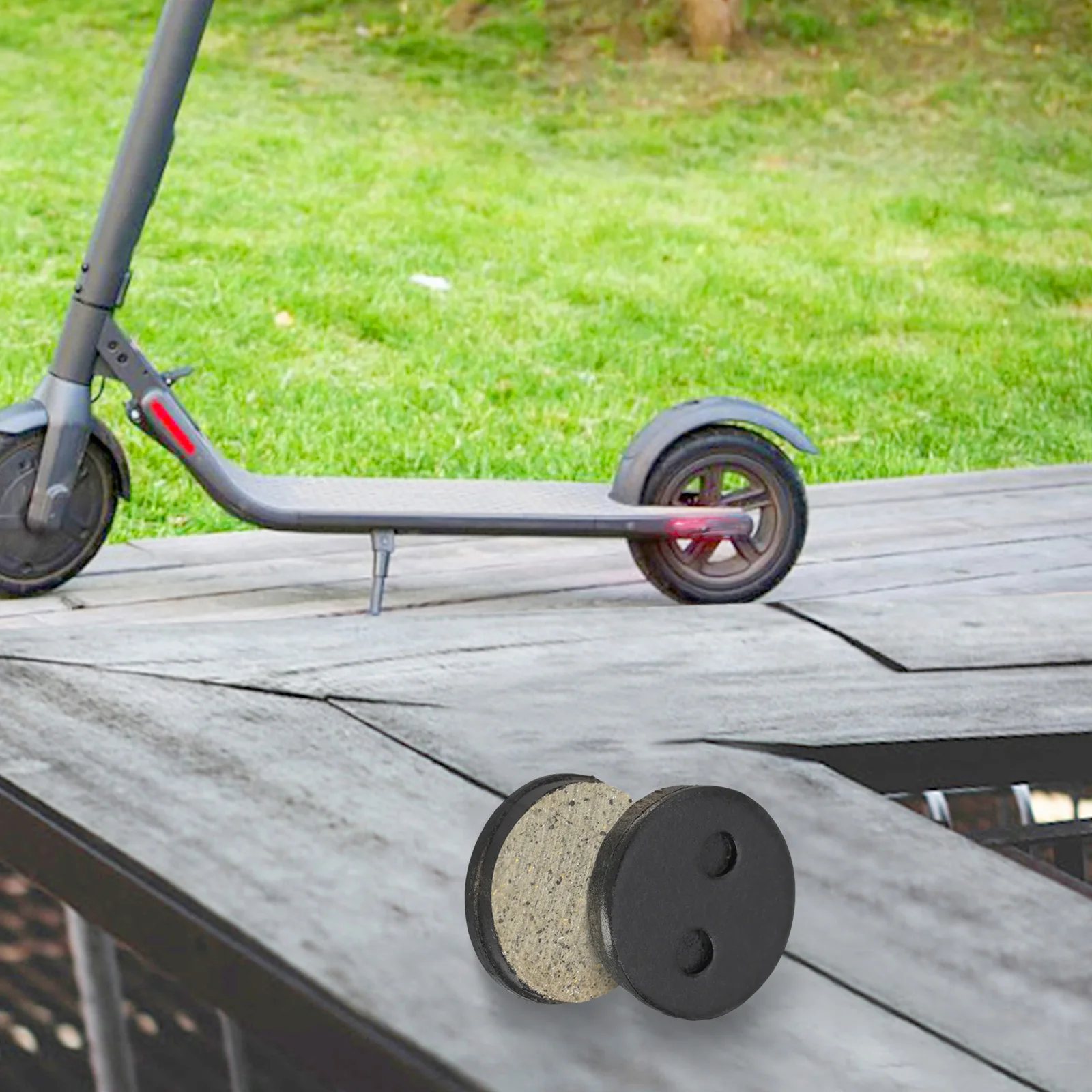 Scooter Safety Upgrade Black Electric Scooter Brake Pads Replacement Brake Pads For Scooter Brake Pads Set Compact Size
Scooter Safety Upgrade Black Electric Scooter Brake Pads Replacement Brake Pads For Scooter Brake Pads Set Compact Size