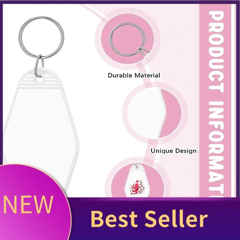100 Pcs White Blank Hotel Motel Keychain Bulk Plastic Sublimation Blank Keychains Vintage Rhombus Motel Key Tags Durable
100 Pcs White Blank Hotel Motel Keychain Bulk Plastic Sublimation Blank Keychains Vintage Rhombus Motel Key Tags Durable