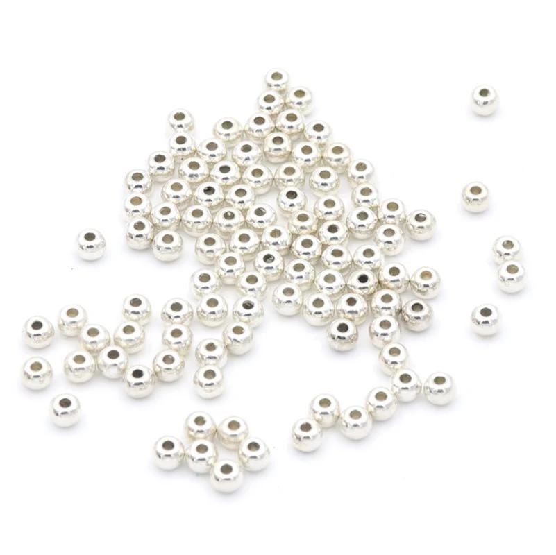 3 4 5 6mm Smooth Metal Loose Seed Round Spacer Bead For Jewelry Making Diy Bracelet Necklace Accessories Supplies
3 4 5 6mm Smooth Metal Loose Seed Round Spacer Bead For Jewelry Making Diy Bracelet Necklace Accessories Supplies