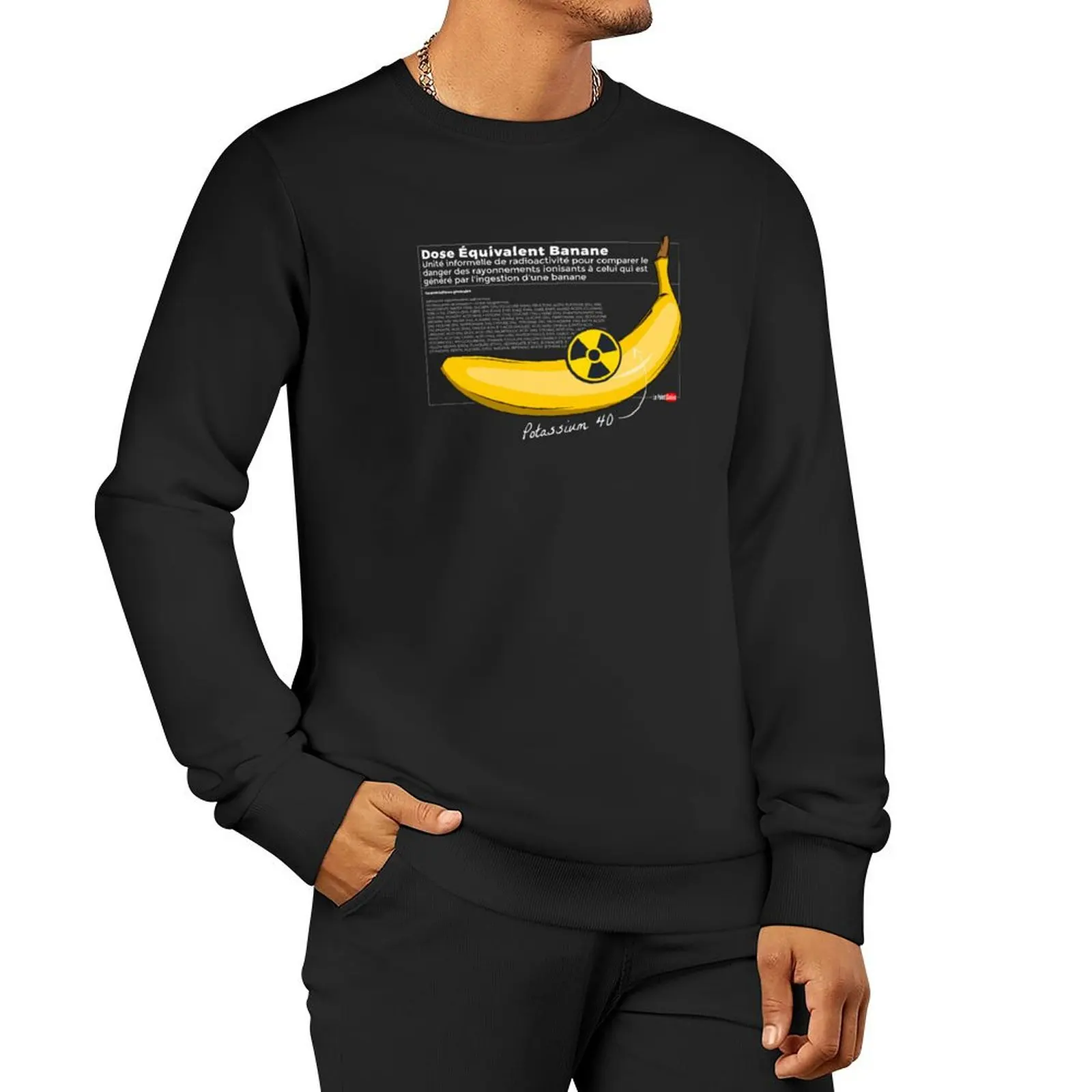 White Banana Equivalent Dose Sweatshirt men's winter sweater blouse men's sweatshirt
White Banana Equivalent Dose Sweatshirt men's winter sweater blouse men's sweatshirt