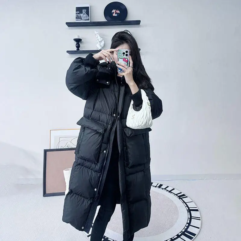 Женская куртка Du down Jaet, зимняя новинка, тонкая модная теплая верхняя одежда средней длины, повседневная прямая одежда с белыми перьями Du
Женская куртка Du down Jaet, зимняя новинка, тонкая модная теплая верхняя одежда средней длины, повседневная прямая одежда с белыми перьями Du