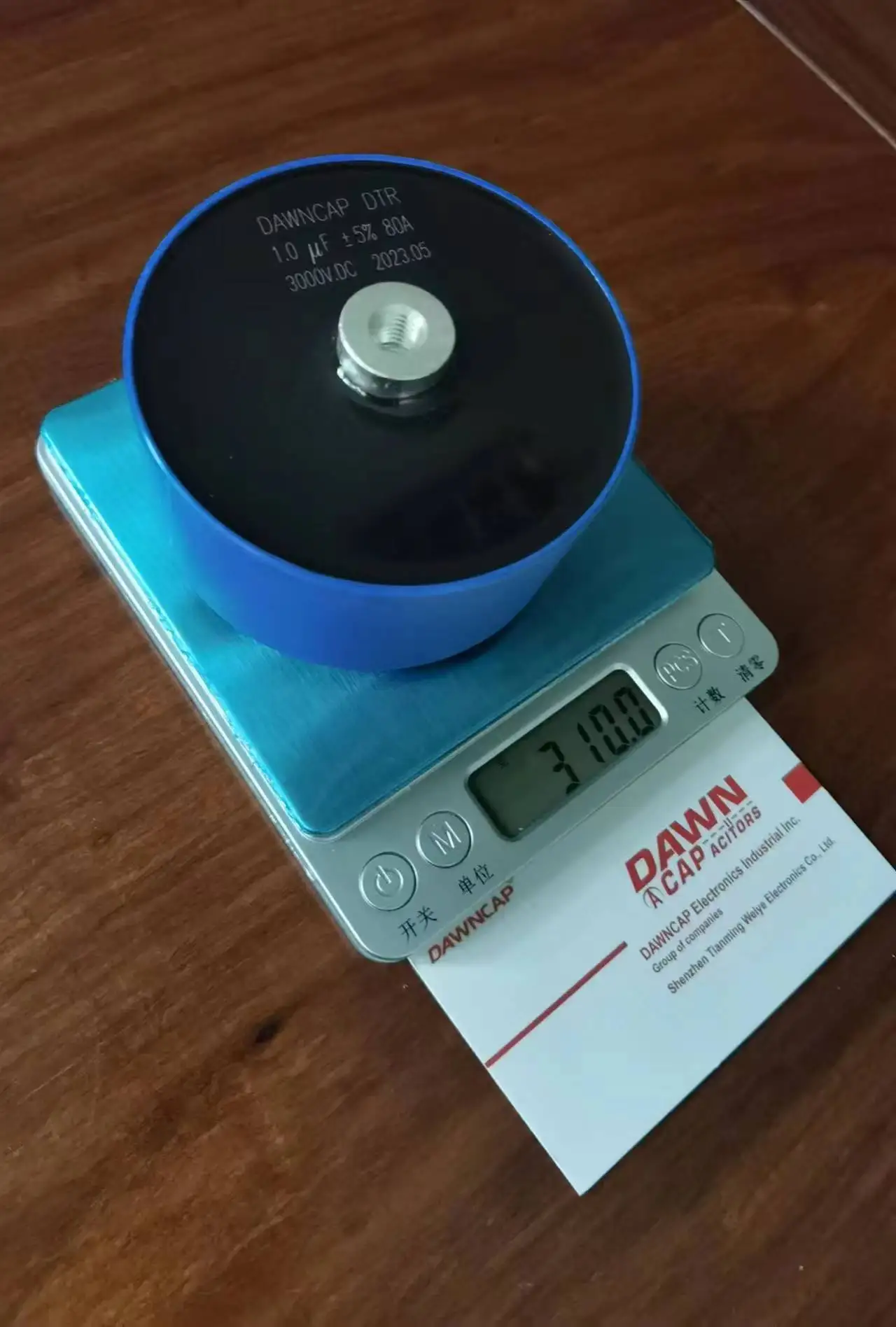 Высоковольтный резонансный огнестойкий конденсатор DAWNCAP DTR 1,0 UF 3000VDC 80A
Высоковольтный резонансный огнестойкий конденсатор DAWNCAP DTR 1,0 UF 3000VDC 80A