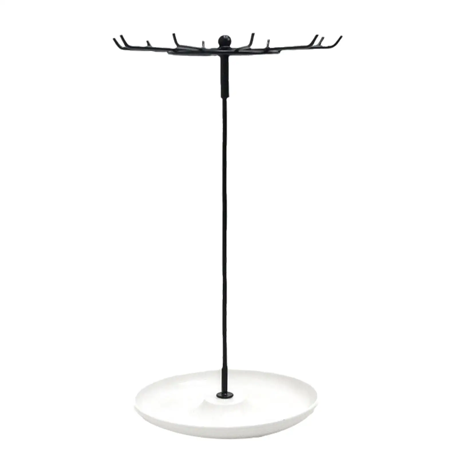 Jewelry Organizer Rotatable Multipurpose Ring Tray Jewelry Display Stand Necklace Hanger for Showcase Shops Home Stores Shows
Jewelry Organizer Rotatable Multipurpose Ring Tray Jewelry Display Stand Necklace Hanger for Showcase Shops Home Stores Shows