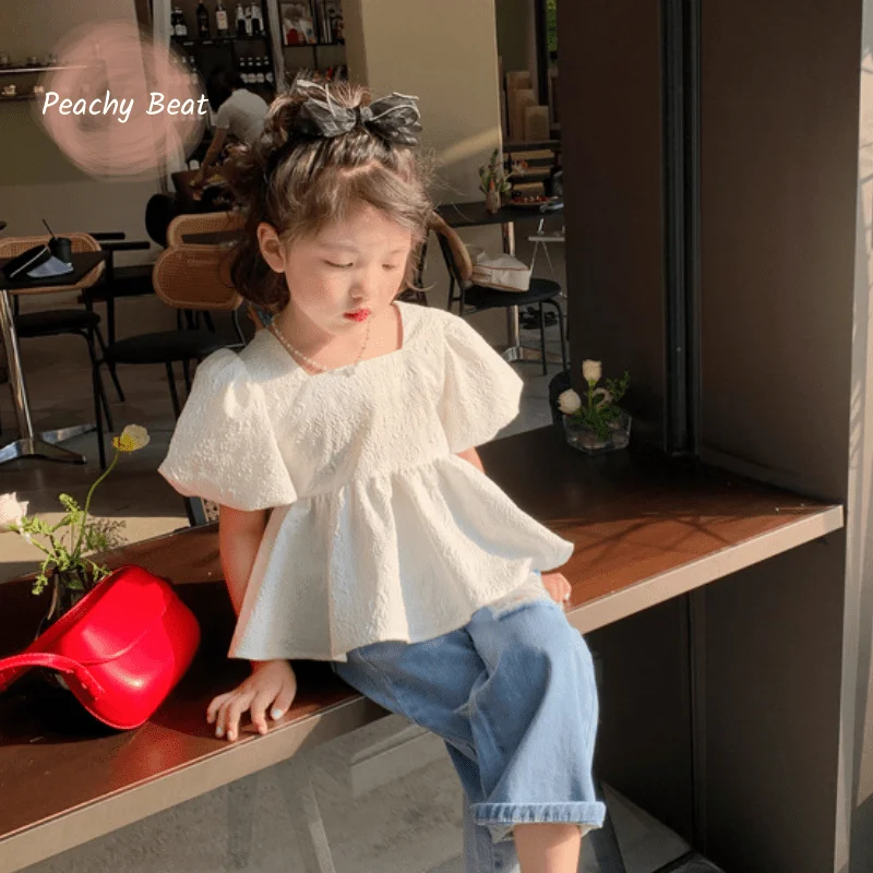 Fashion Baby Girl Princess Cotton T-Shirt Infant Toddler Child Summer shirt Short Puff Sleeve Baby Clothes Bow Back Top 1-10Y
Fashion Baby Girl Princess Cotton T-Shirt Infant Toddler Child Summer shirt Short Puff Sleeve Baby Clothes Bow Back Top 1-10Y