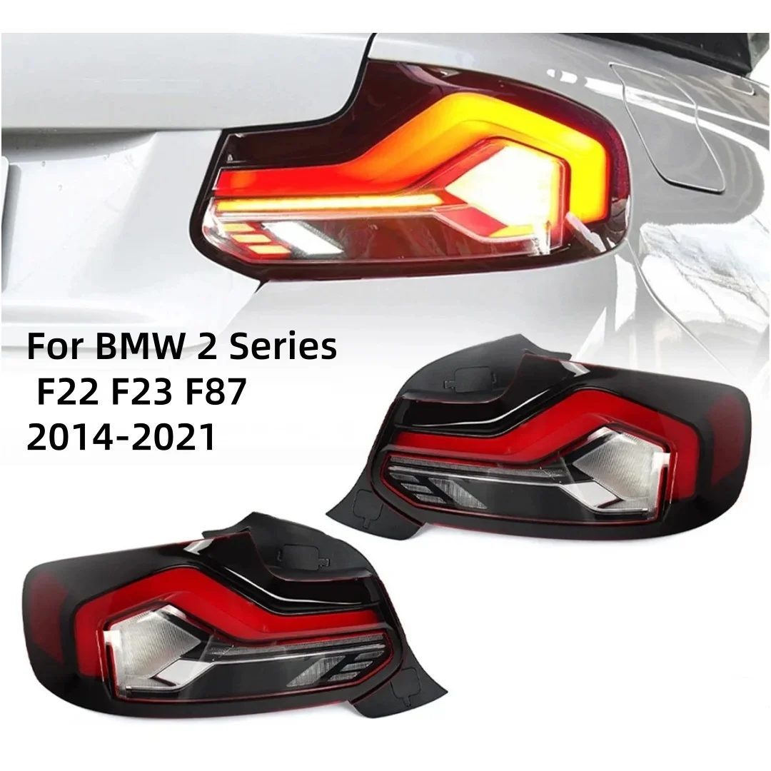 LED Taillights For BMW 2 Series 2014-2021 F22 F23 F87 Tail Lights 228i 230i 240i M2 LED DRL Turn Signal Rear Fog Lights Parts
LED Taillights For BMW 2 Series 2014-2021 F22 F23 F87 Tail Lights 228i 230i 240i M2 LED DRL Turn Signal Rear Fog Lights Parts