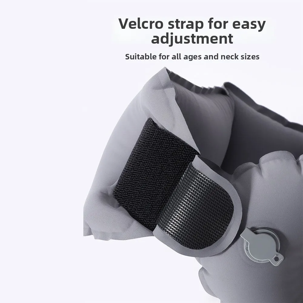 Breathable U-shaped Neck Pillow with Storage Box Easy To Carry Inflatable Travel Pillow Soft Comfortable Ring Neck Pillow
Breathable U-shaped Neck Pillow with Storage Box Easy To Carry Inflatable Travel Pillow Soft Comfortable Ring Neck Pillow
