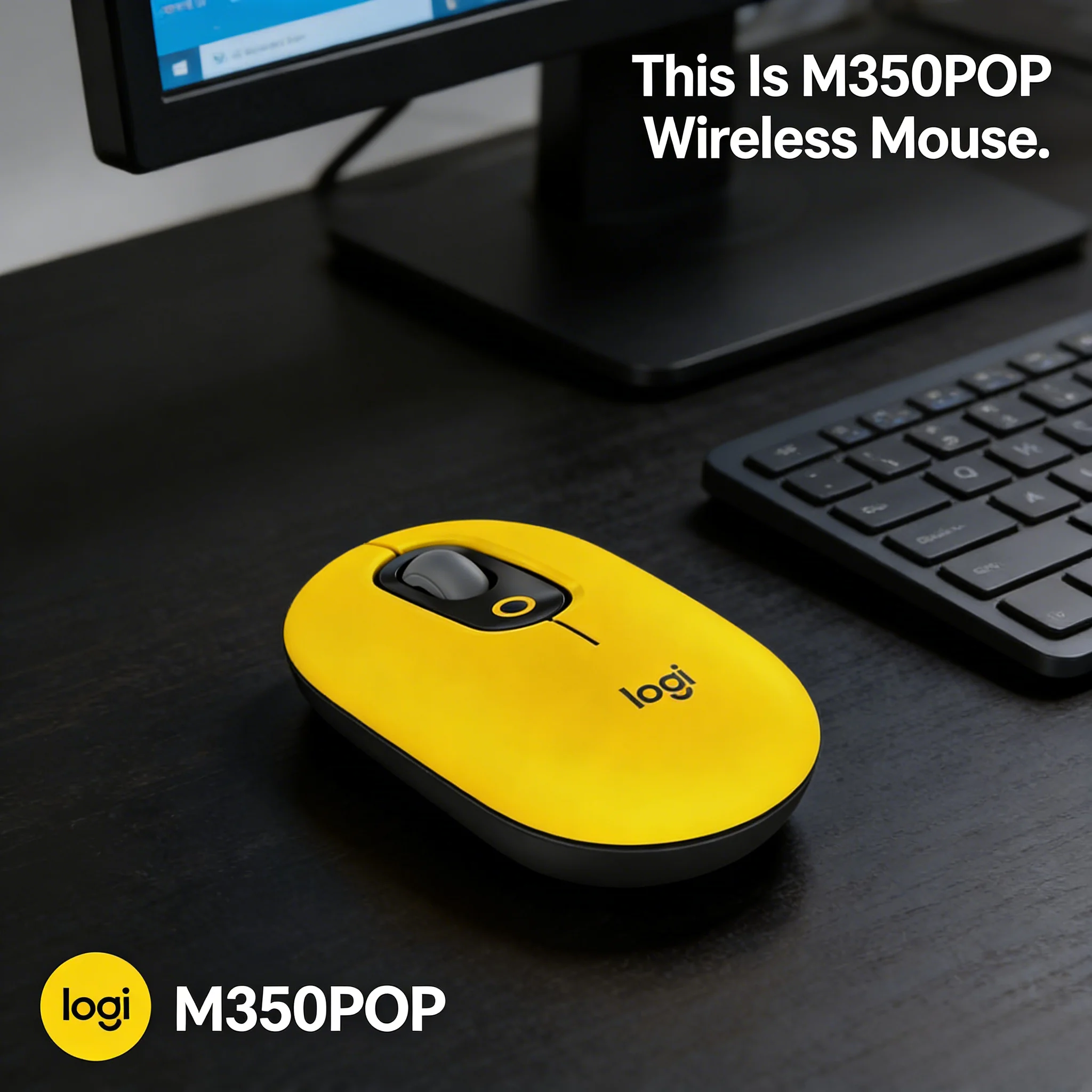 Portable Perfection: Logitech 350 POP Wireless Mouse