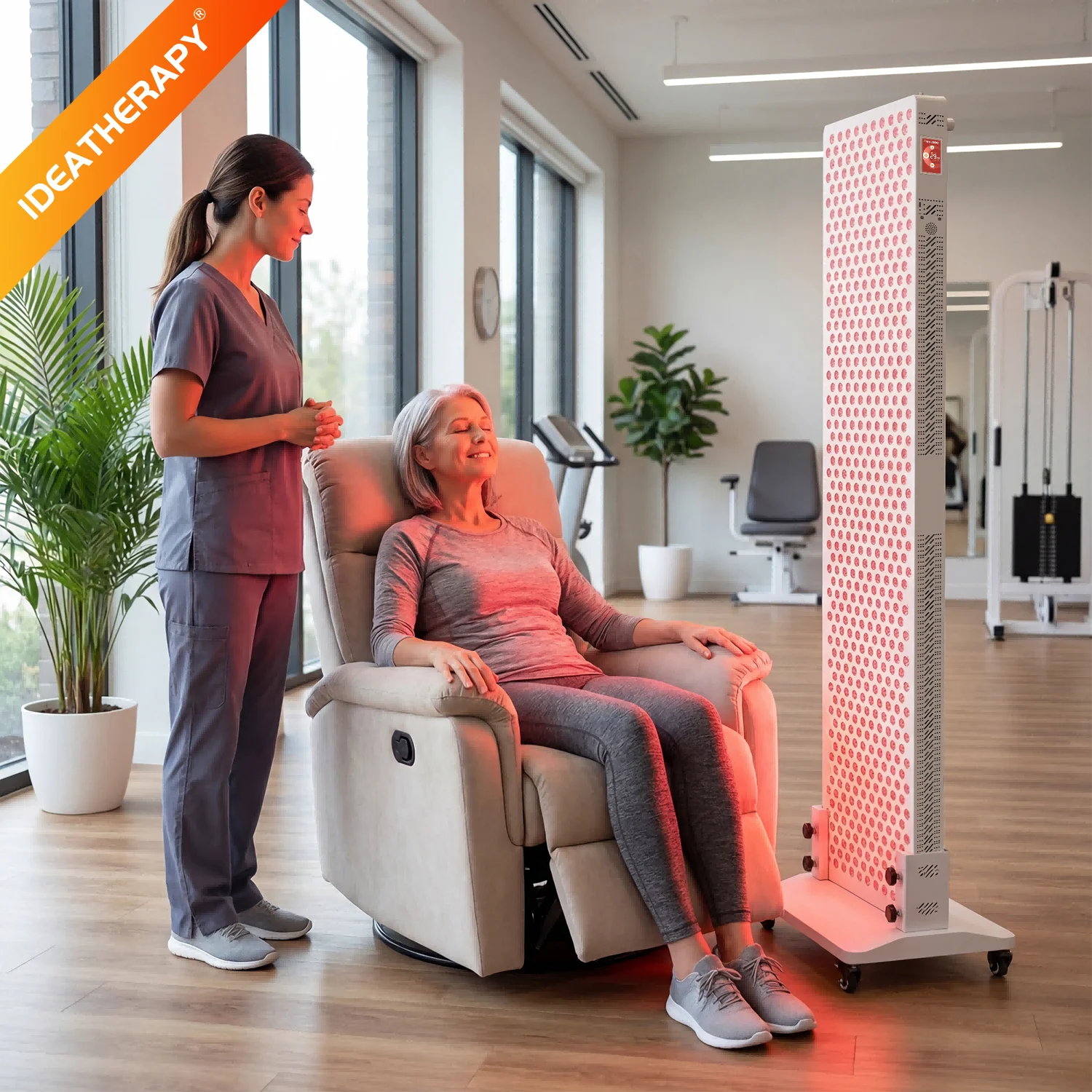 New Arrival IEC Voice Control 8 Waves 1060nm Full Body Red Light Therapy Panel Health Care Red Light Therapy
New Arrival IEC Voice Control 8 Waves 1060nm Full Body Red Light Therapy Panel Health Care Red Light Therapy
