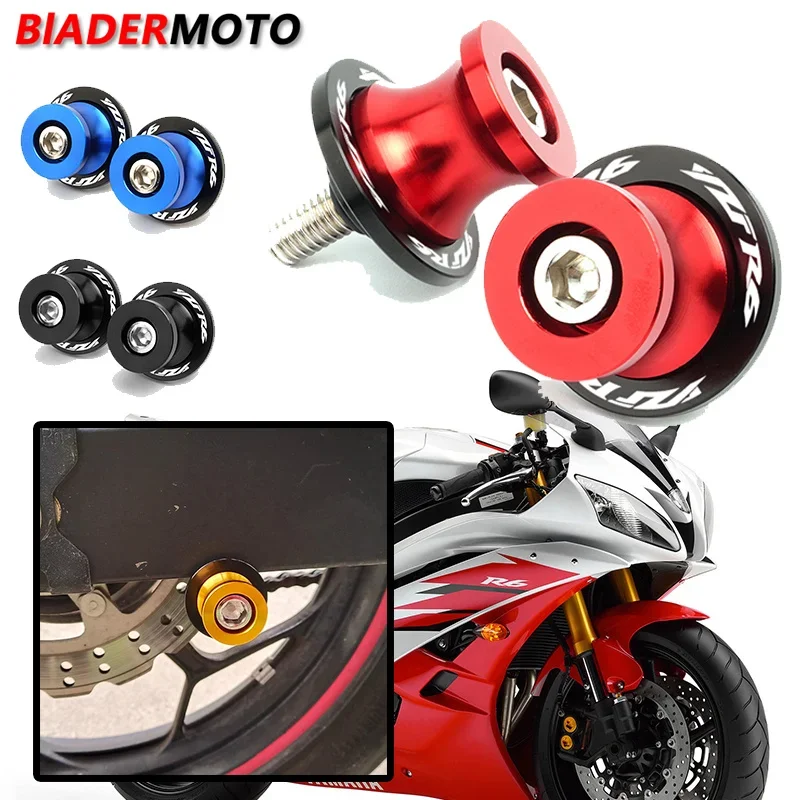 Новый для мотоцикла YAMAHA YZF R6 YZF-R6, катушки маятника с ЧПУ M6, винты-подставки для слайдера YZF-R6 1999-2018 с логотипом YZFR6
Новый для мотоцикла YAMAHA YZF R6 YZF-R6, катушки маятника с ЧПУ M6, винты-подставки для слайдера YZF-R6 1999-2018 с логотипом YZFR6