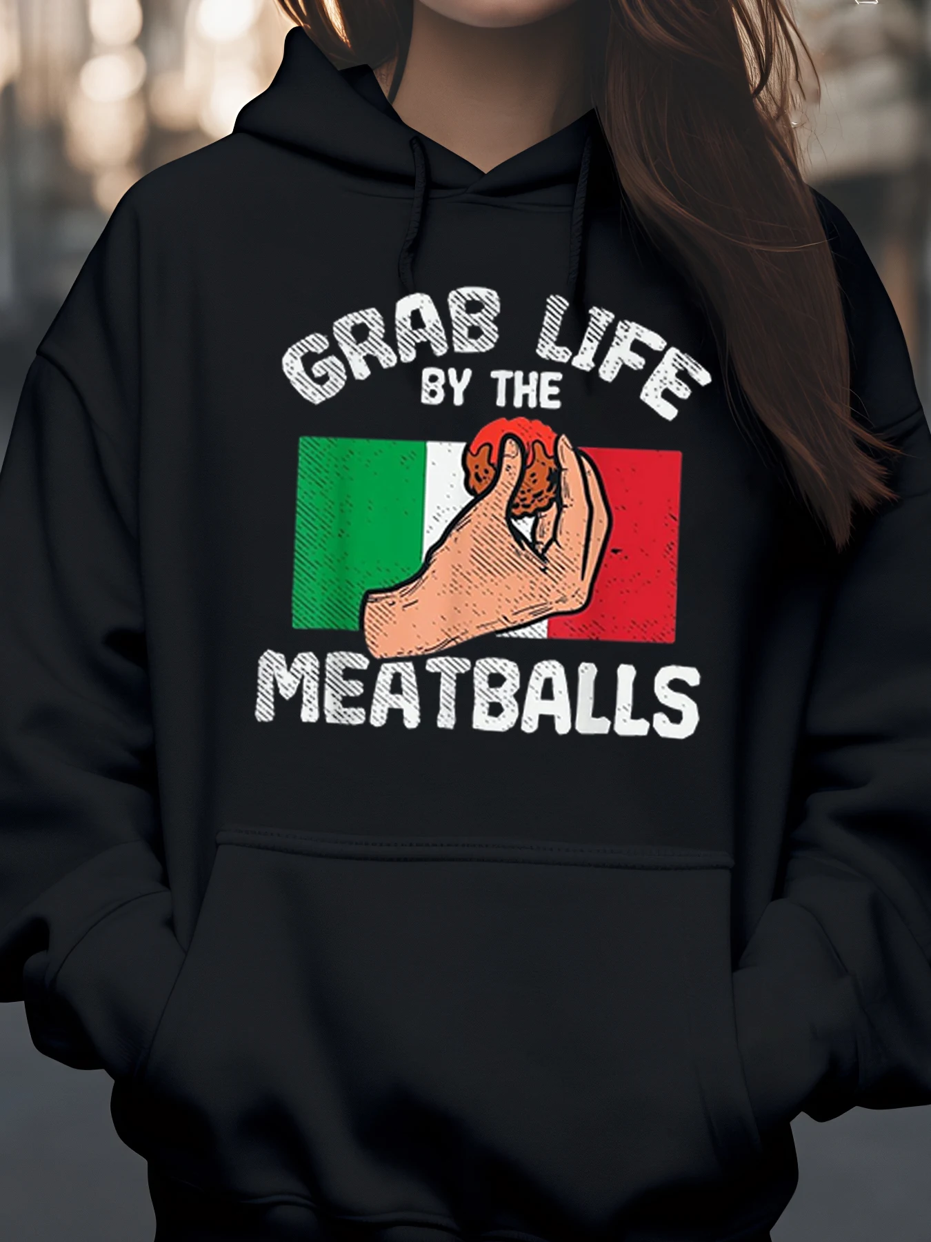 Толстовка с изображением фрикаделек итальянского флага, праздничная одежда на Хэллоуин для женщин
Толстовка с изображением фрикаделек итальянского флага, праздничная одежда на Хэллоуин для женщин